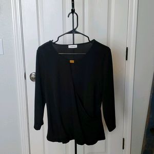 Calvin Klein 3/4 length sleeve top